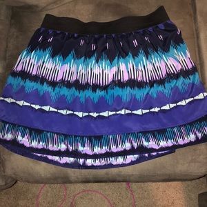 High wasted Lauren Conrad satiny style skirt 12